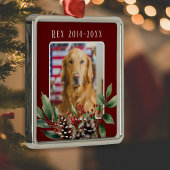 Pet Christmas Memorial Ornament