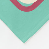 Pet Collage Foto Modern Fleece Blanket (Hoek)