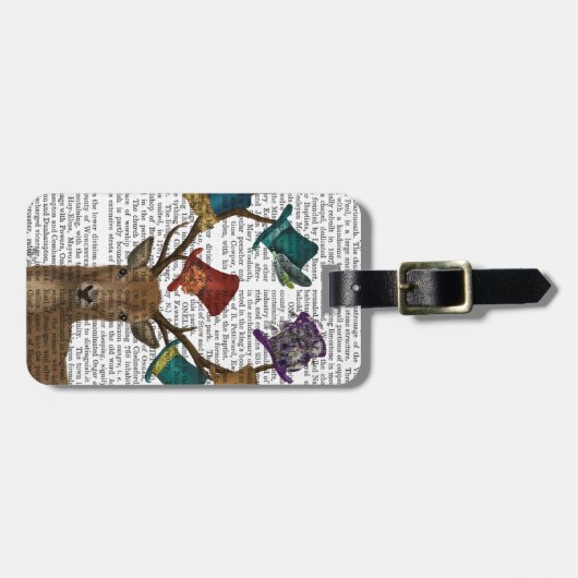 Pet Collector Deer Bagagelabel (Voorkant horizontaal)