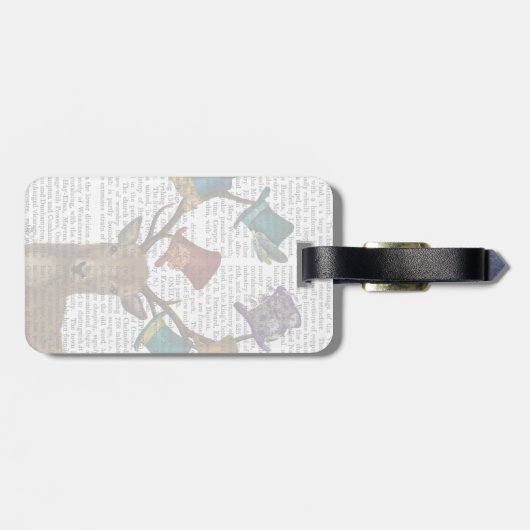 Pet Collector Deer Bagagelabel (Achterkant horizontaal)