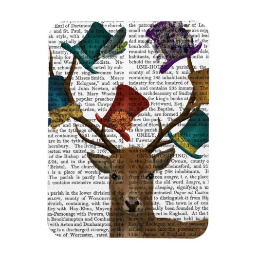 Pet Collector Deer Magneet (Verticaal)