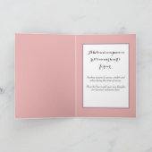 Pet Condolence Dog Loss Personalized Sympathy Kaart (Binnen)