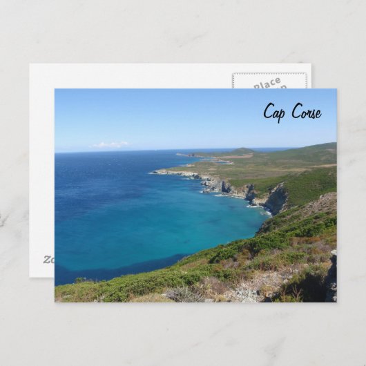 Pet corse briefkaart (Voorkant / Achterkant)