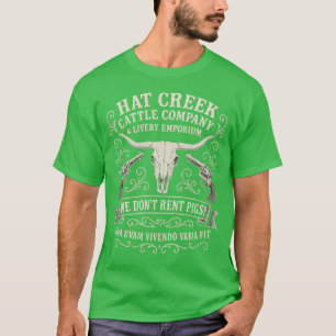 PET CREEK CATTLE COMPANY & LIVERY EMPORIUM T-SHIRT