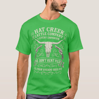 PET CREEK CATTLE COMPANY & LIVERY EMPORIUM T-SHIRT