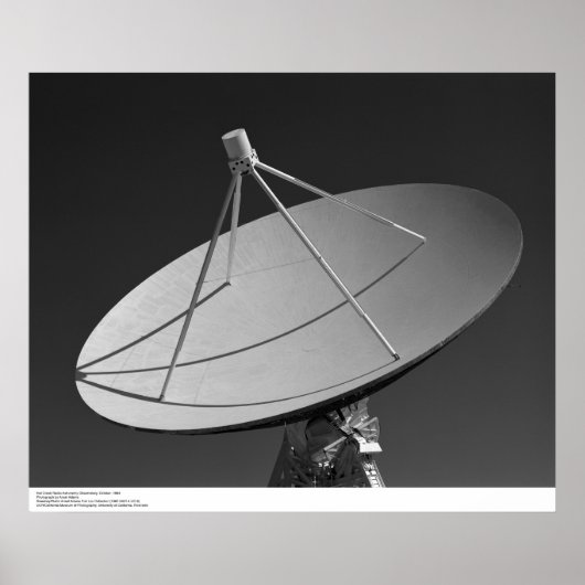 Pet Creek Radio Astronomie Observatorium Poster (Voorkant)