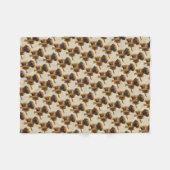 Pet Custom Photo Fleece Deken (Voorkant (Horizontaal))