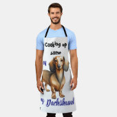 Pet Dachshund Brown Schort (Gedragen)