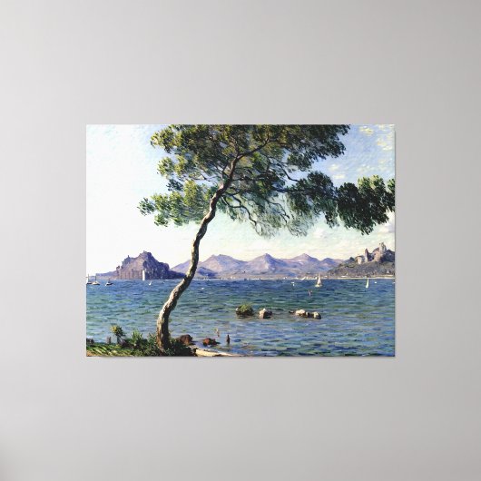 Pet d'Antibes Canvas Afdruk (Voorkant)