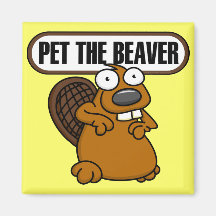 Pet de bevermagneet