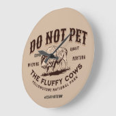 Pet de Fluffy Koe Yellowstone National 3 niet Grote Klok (Hoek)