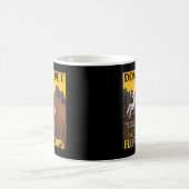 Pet de fluffy Koeien Bison Buffalo niet Koffiemok (Center)