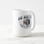 Pet de Fluffy Koeien niet Koffiemok (Voorkant rechts)