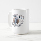 Pet de Fluffy Koeien niet Koffiemok (Voorkant links)