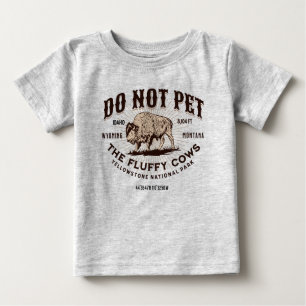 Pet de Fluffy Koeien Yellowstone Bison Funny niet