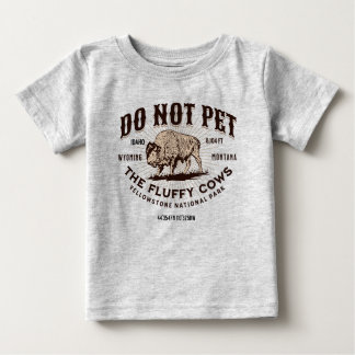 Pet de Fluffy Koeien Yellowstone Bison Funny niet