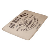 Pet de Fluffy Koeien Yellowstone Bison Funny niet Badmat (Gekanteld)