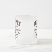 Pet de Fluffy Koeien Yellowstone Bison Funny niet Matglas Koffiemok (Center)