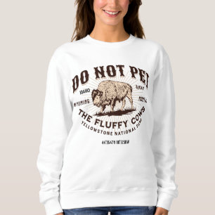 Pet de Fluffy Koeien Yellowstone Bison Funny niet Trui