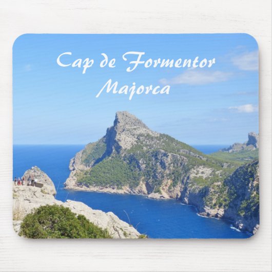 Pet de Formentor - Mallorca Mousepad Muismat (Voorkant)