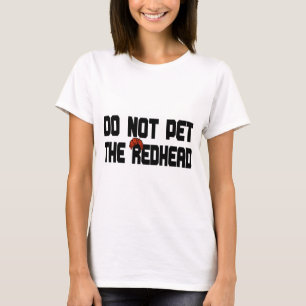 Pet de Roodkop niet in (w/ Wig) T-shirt