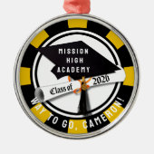 Pet Diploma Klasse van 2026 Afstuderen Metalen Ornament (Voorkant)