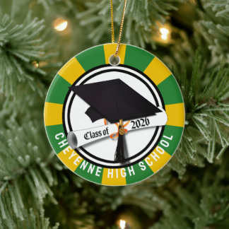 Pet Diploma Klasse van 2026 Foto Afstuderen Keramisch Ornament