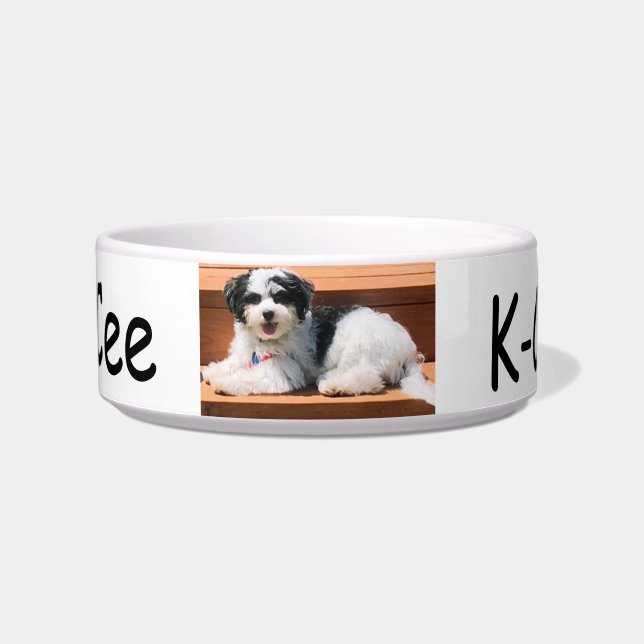 Pet Dish Medium, Dog K-Cee Voerbakje (Voorkant)