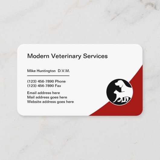 Pet Doctor Veterinary Services Visitekaartje (Voorkant)