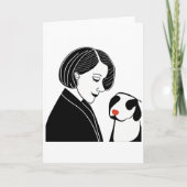 Pet Dog Art Kaart (Voorkant)