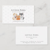 Pet Dog Boutique Kleding Kleding Halsband Visitekaartje (Voorkant / Achterkant)