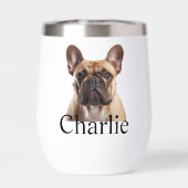 Pet Dog Cat foto gepersonaliseerd (Achterkant)