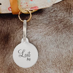 Pet Dog Cat Funny Humor past ID Lost AF aan Huisdierpenning<br><div class="desc">Dit ontwerp kan op het gebied worden gepersonaliseerd dat door de foto en/of tekst te veranderen wordt verstrekt. Of het kan worden aangepast door te klikken deze Sjabloon personaliseert en dan de klik te kiezen om verdere optie aan te passen en de kleur van de achtergrond te schrappen of te...</div>