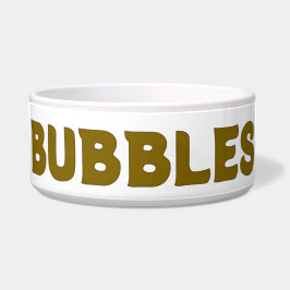 Pet Dog Cat Mom Dad Lovers Ceramic Pet Bowl Voerbakje