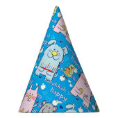 Pet "Dog, Cat, Mouse en Bird" van de partij Hanukk Feesthoedjes (Rechts)