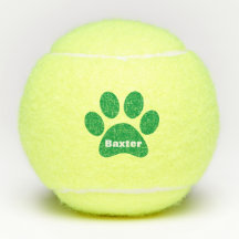 Pet Dog Cat Paw-afdruknaam op maat