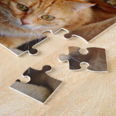 Pet Dog Cat Photo Fun Personaliseer Aangepast Legpuzzel (Zijkant)