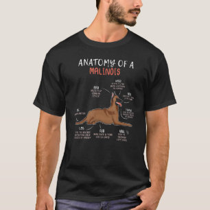 Pet Dog-definitie dierlijke anatomie van Belgisch T-shirt