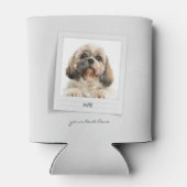 Pet Dog Foto Lijst Persoonlijk Pap Birthday Blikjeskoeler (Achterkant)