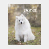 Pet Dog Furry Knuffelbare Hond Dier Fleece Deken (Voorkant)