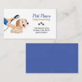 Pet Dog Grooming Service Visitekaartje (Voorkant / Achterkant)