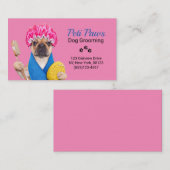 Pet Dog Grooming Service Visitekaartje (Voorkant / Achterkant)