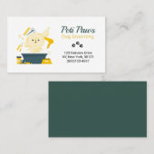 Pet Dog Grooming Service Visitekaartje (Voorkant / Achterkant)