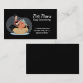 Pet Dog Grooming Service Visitekaartje (Voorkant / Achterkant)