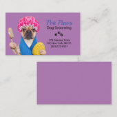 Pet Dog Grooming Service Visitekaartje (Voorkant / Achterkant)