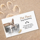 Pet Dog Grooming Service Visitekaartje