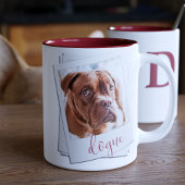 Pet Dog Instant Photo Lijst Naam Koffie Mok