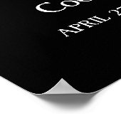 Pet Dog Memorial Custom Fotocollage Pet Loss Poster (Hoek)