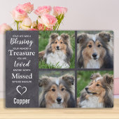 Pet Dog Memorial Keepomwille Gift - Pet Loss Fotoplaat