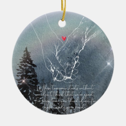 Pet Dog Memorial Ornament Dog Gepersonaliseerd (Voorkant)